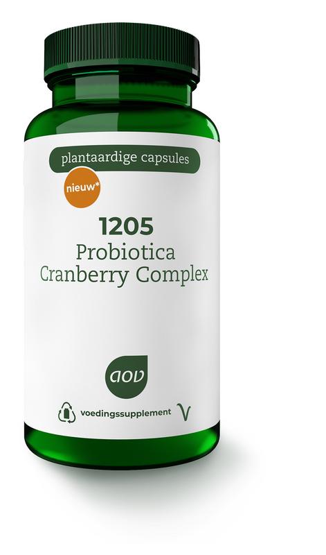 1205 Probiotica cranberry comple 60 vegicaps AOV