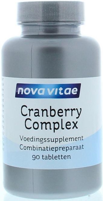 Cranberry D-mannose complex 90 tabletten Nova Vitae