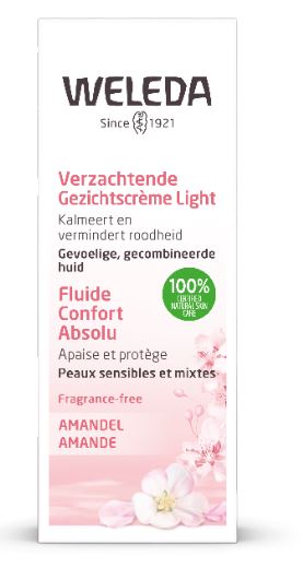 Amandel verzachtende gezichtscreme LIGHT 30 ml Weleda