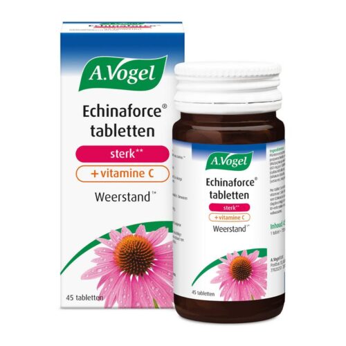 Echinaforce kauwtablet sterk + vitamine 45 tabletten Vogel