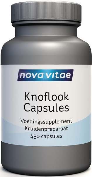 Knoflook 270 mg 450 capsules Nova Vitae