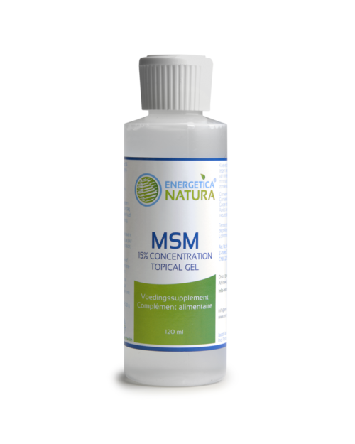 MSM Topical gel 120 ml Energetica Nat