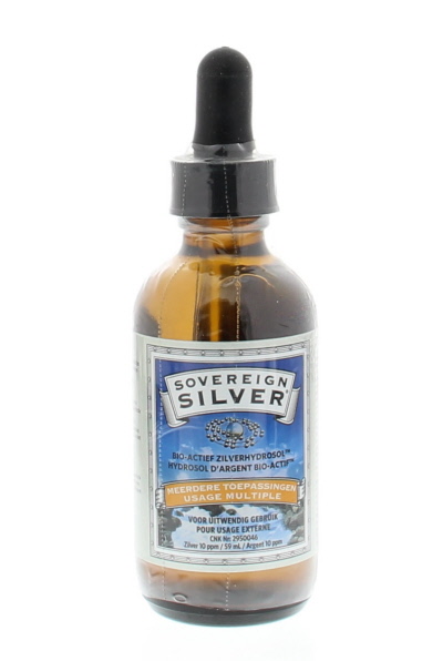 Sovereign silver 10ppm dropper 118 ml Energetica Nat