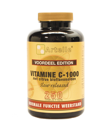 Vitamine C-1000 met citrus bioflavonoiden 250 tabletten Artelle