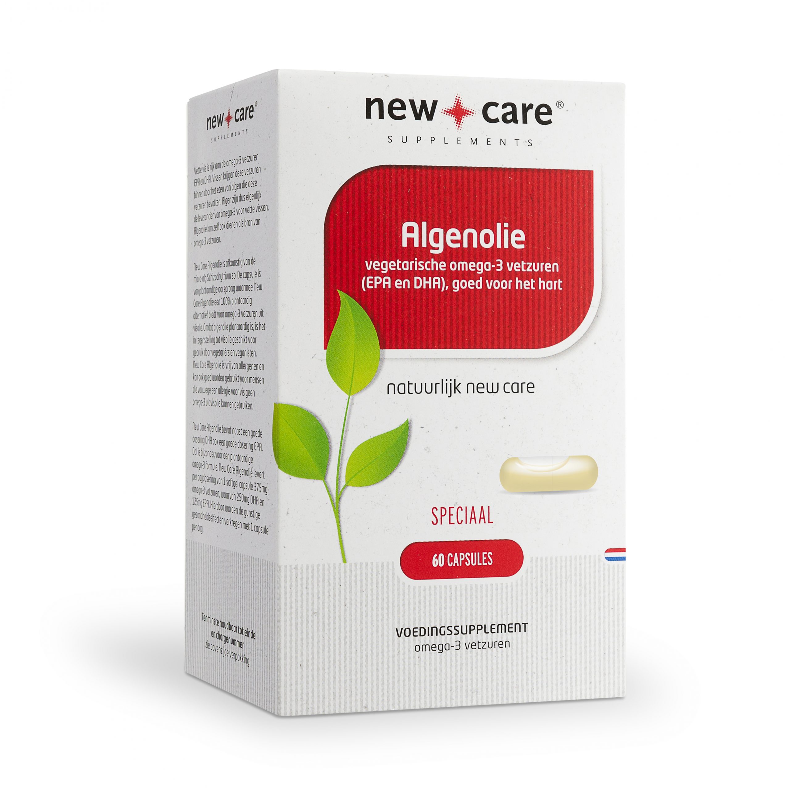 Passend Aanpassing banaan Algenolie 60 capsules New Care ⋆ Bik & Bik NL