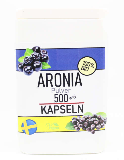 Aronia Pulver 500mg Kapseln 100 capsules UWE