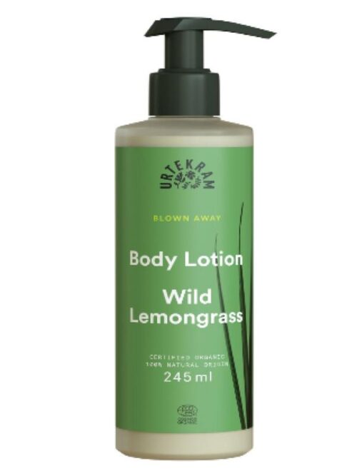 Blown away wild lemongrass body lotion 245 ml Urtekram