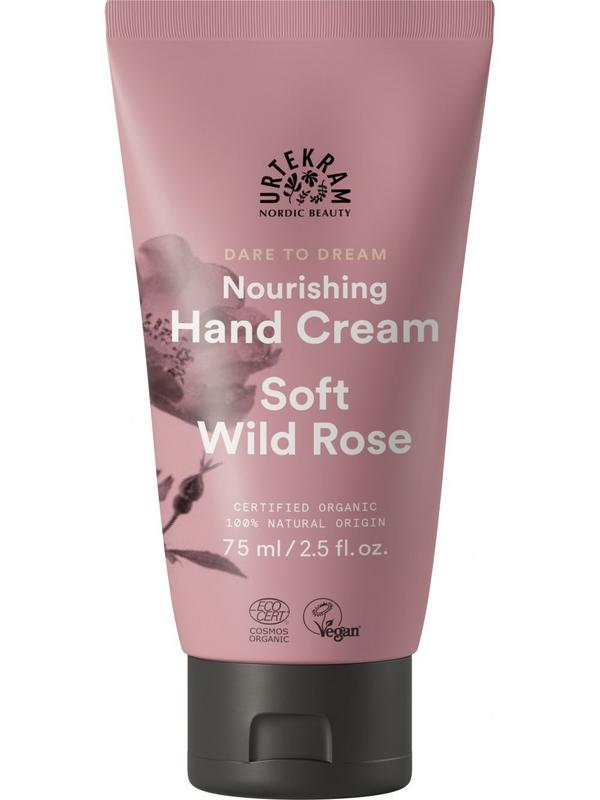 Handcreme soft wild rose 75 ml Urtekram