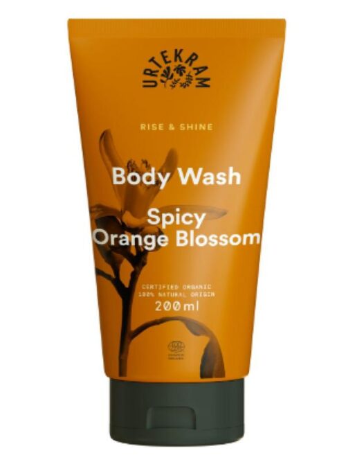 Rise & shine orange blossom bodywash 200 ml Urtekram