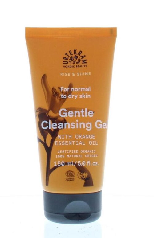 Rise and shine spicy orange cleansing gel 150 ml Urtekram