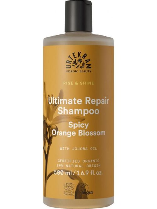 Rise and shine spicy orange shampoo 500 ml Urtekram