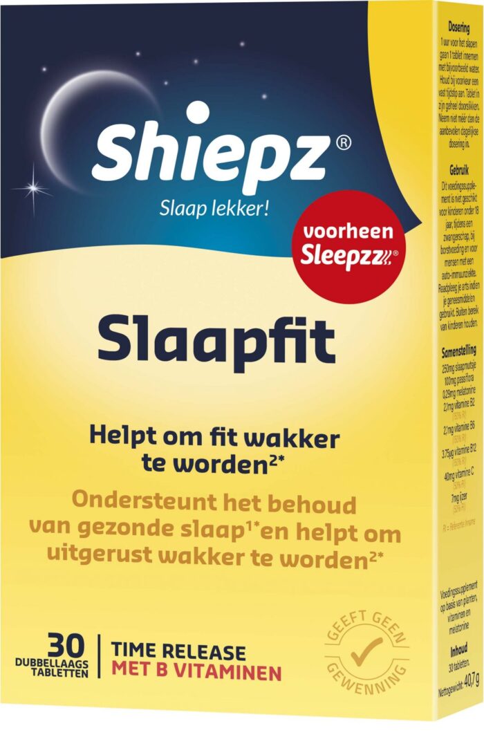 Slaapfit 0,29mg 30 tabletten Shiepz