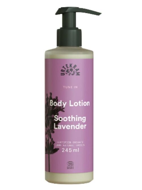 Tune in soothing lavender body lotion 245 ml Urtekram