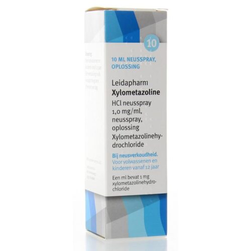 Xylometazoline HCI 0.1% spray 10 ml Leidapharm