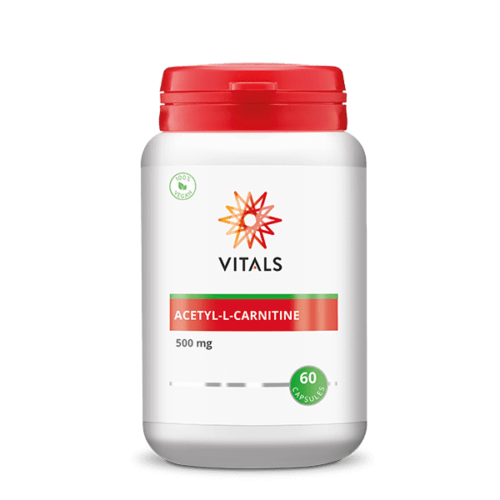 Acetyl-L-carnitine 500 mg 60 capsules Vitals
