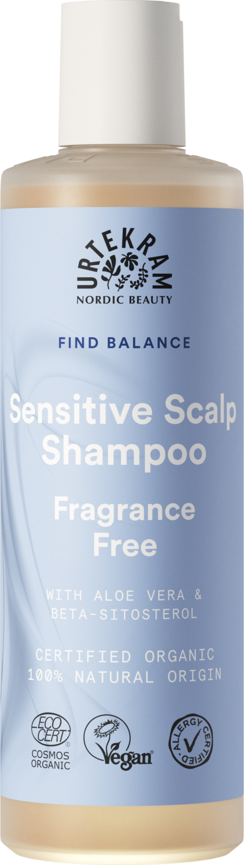 Find balance shampoo geurvrij 250ml Urtekram