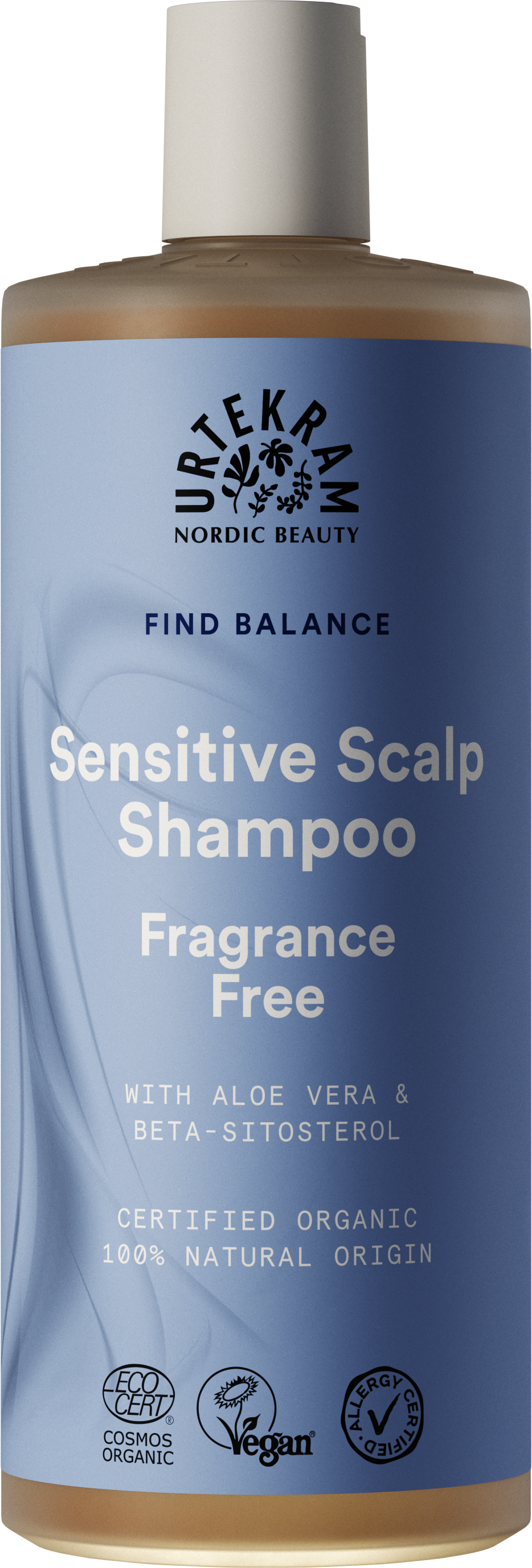 Find balance shampoo gevoelige huid 500ml Urtekram