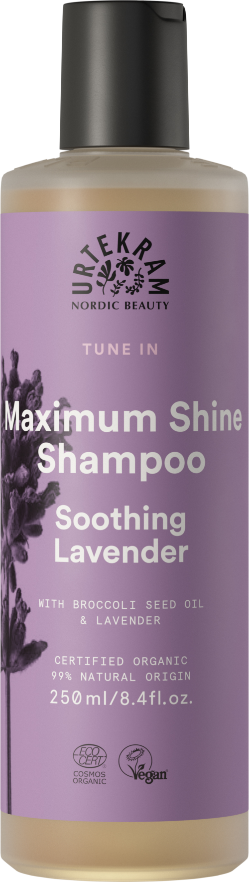 Tune in soothing lavender shampoo 250ml Urtekram