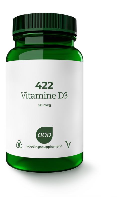 422 Vitamine D3 50 mcg 120 tabletten AOV