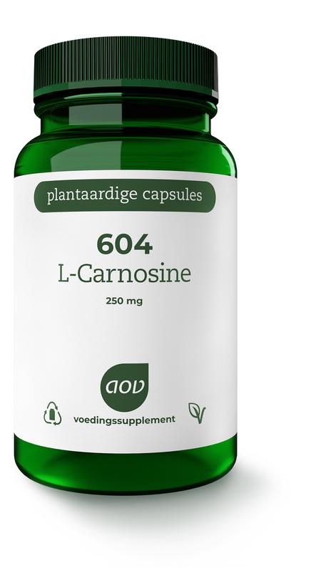 604 L-Carnosine 250 mg 60 vegicapsules AOV