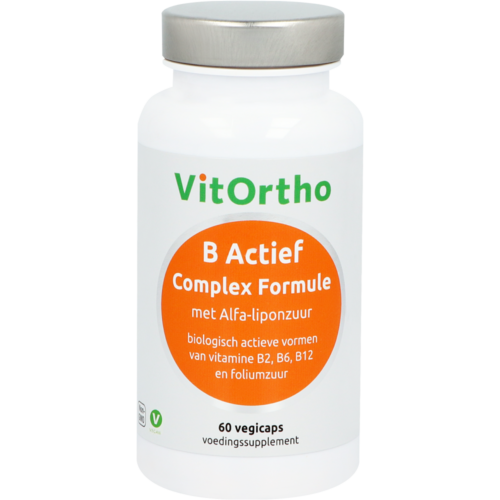 B Actief complex formule met alfa-liponzuur 60 vegicapsules Vitortho