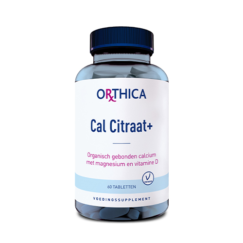 Cal Citraat + 60 tabletten Orthica