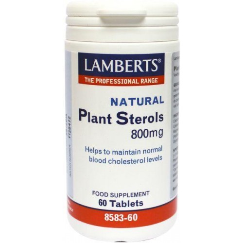 Plant sterolen 800 mg 60 tabletten Lamberts