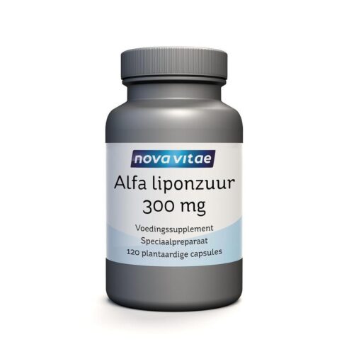 Alfa liponzuur 300 mg 120 capsules Nova Vitae