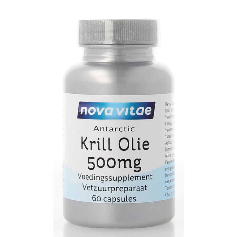 Antarctic krill olie 500 mg 60 capsules Nova Vitae