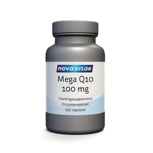 Mega Q10 100 mg 150 capsules Nova Vitae