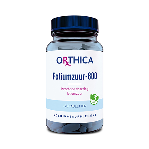 Foliumzuur 800 120 tabletten Orthica