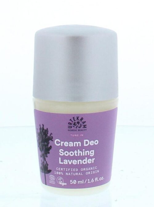 Deodorant creme lavendel 50ml Urtekram