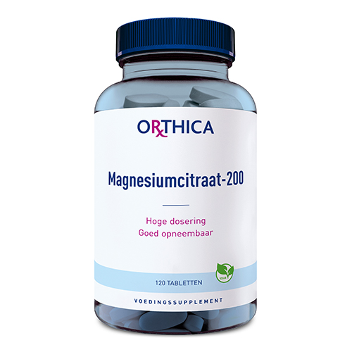 Magnesiumcitraat 200 120 tabletten Orthica