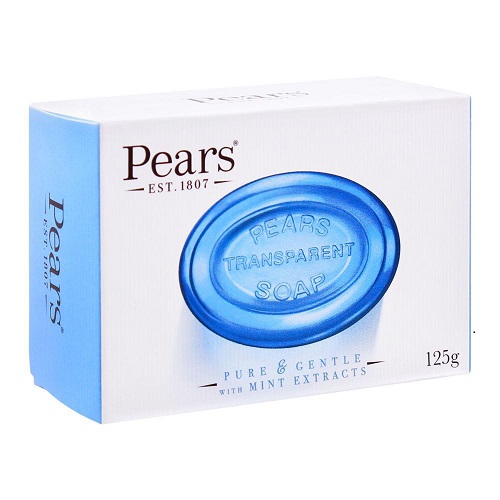Pears transparante soap Mint 125 gram