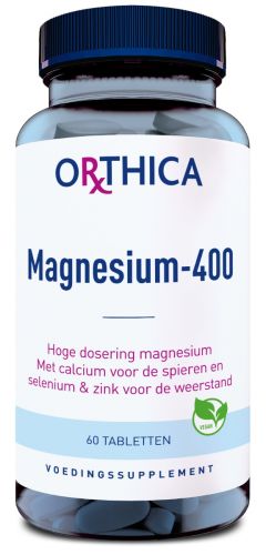 Magnesium 400 60 tabletten Orthica