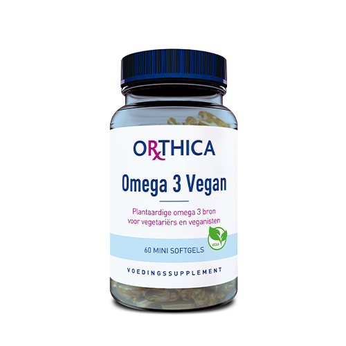 Omega-3 vegan 60 softgels Orthica