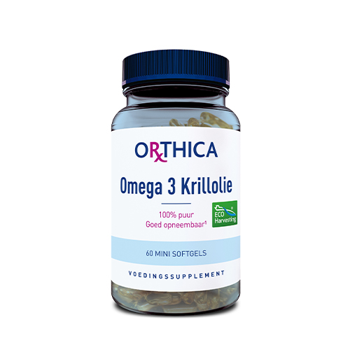 Omega 3 krillolie 60 capsules Orthica