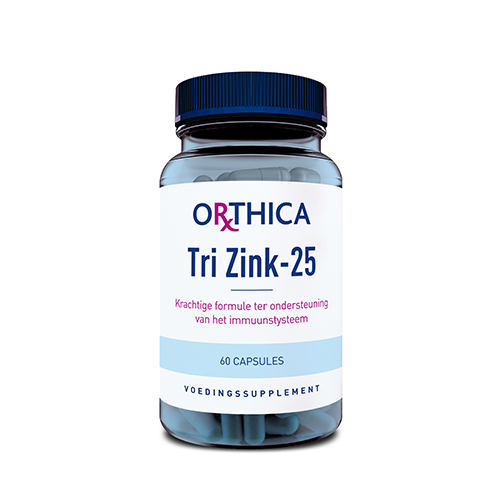 Tri zink 25 60 capsules Orthica