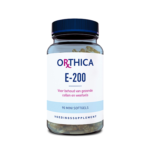 Vitamine E 200 90 softgels Orthica
