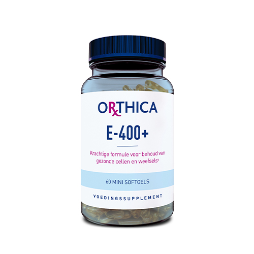 Vitamine E 400 + 60 softgels Orthica