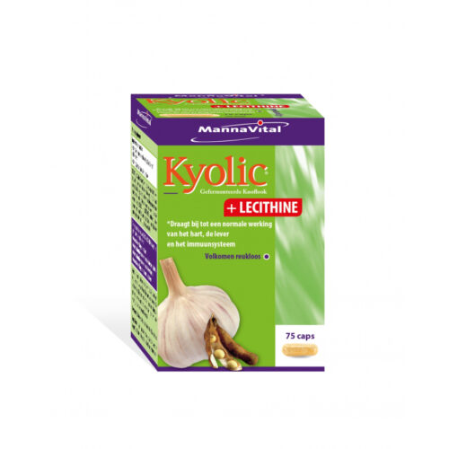Kyolic knoflook met lecithine75 capsules