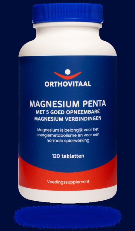 Magnesium penta 120 tabletten Orthovitaal