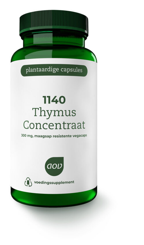 1140 Thymus concentraat 300 mg 60 capsules AOV