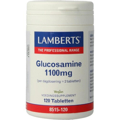 Glucosamine 1100/L8515-120 120 tabletten Lamberts