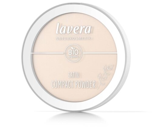Satin compact powder light 01 9.5 gram Lavera