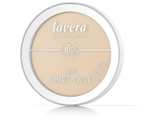 Satin compact powder medium 02 9.5 gram Lavera