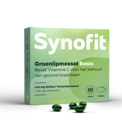 Groenlipmossel Basic 60 capsules Synofit