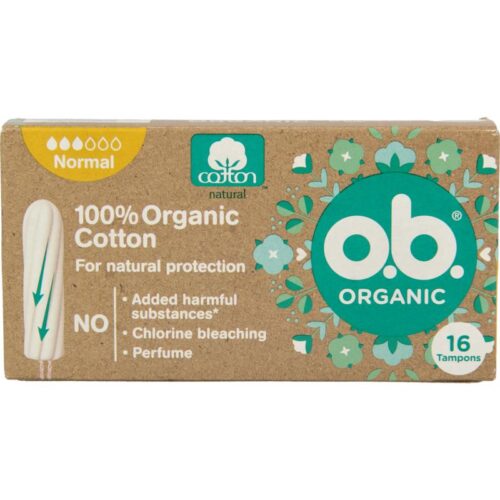 Tampons organic normal 16 stuks OB