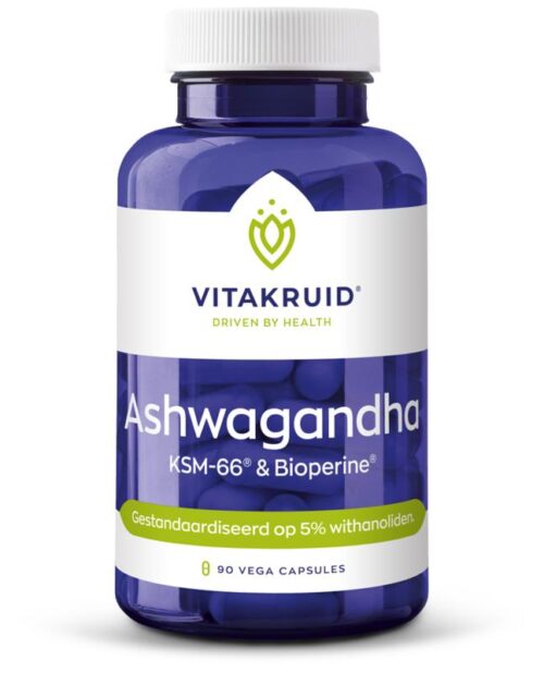 Ashwagandha KSM-66 & bioperine 90 vegicapsules Vitakruid