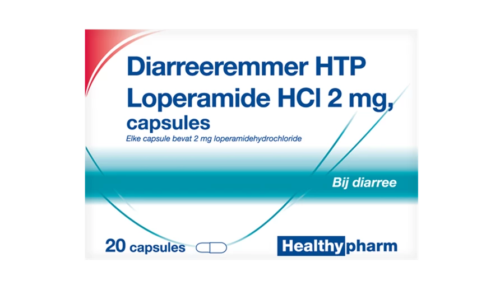 Diarree remmer 2mg / loperamide 20 capsules Healthypharm